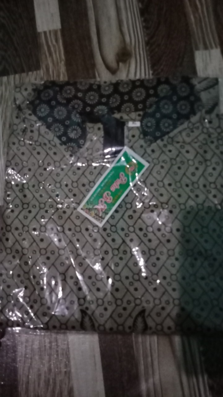 Batik Tunik Shibori Modern Kondangan Kekinian Kerja Kantor Seragaman Tunik Monochrome