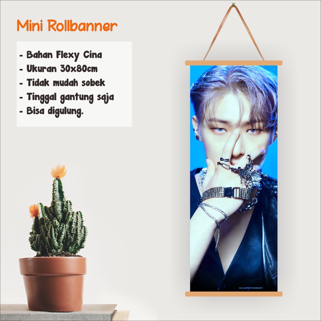 MINI ROLL BANNER ATEEZ MINGI