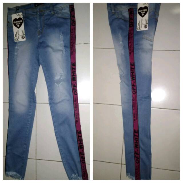 OFF WHITE/ Soft Jeans