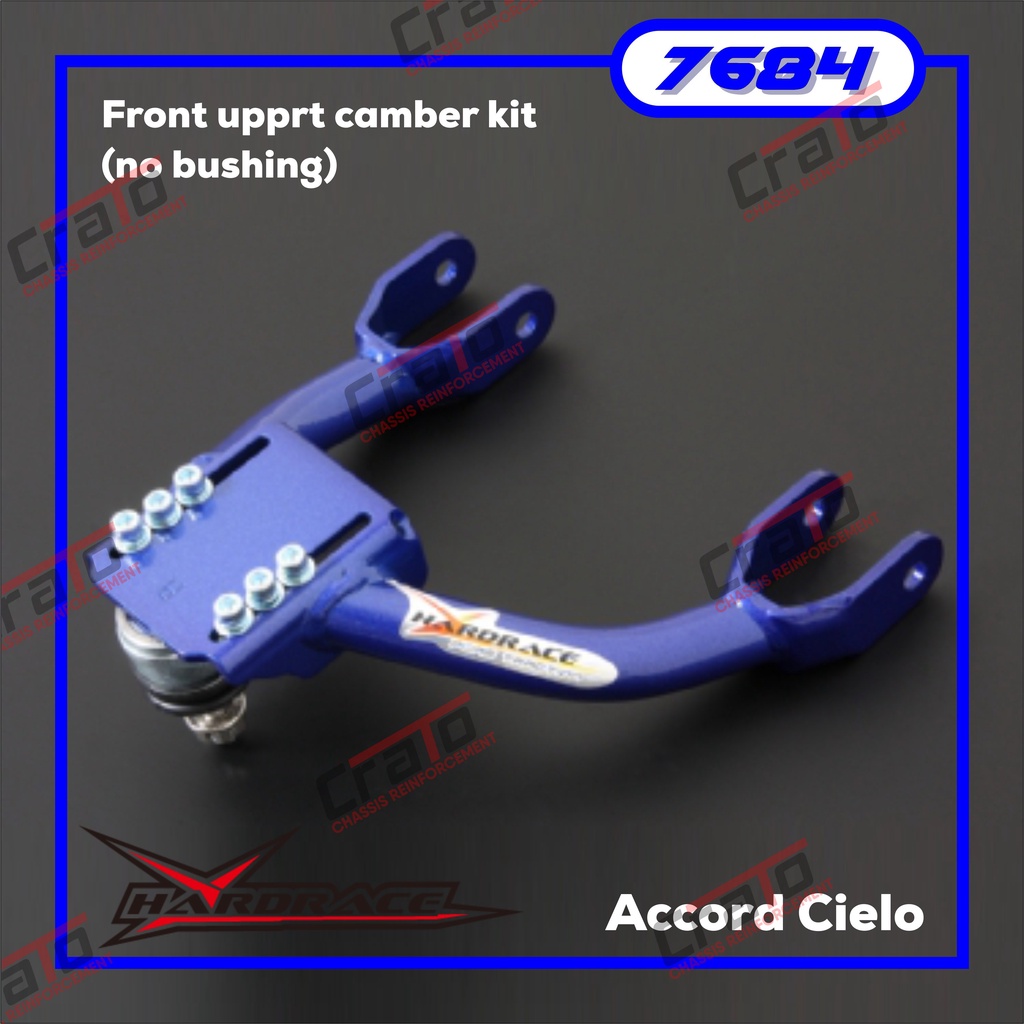 Aksesoris Stabiliser Hardrace - 7684 - Front upprt camber kit (no bushing) - Accord Cielo