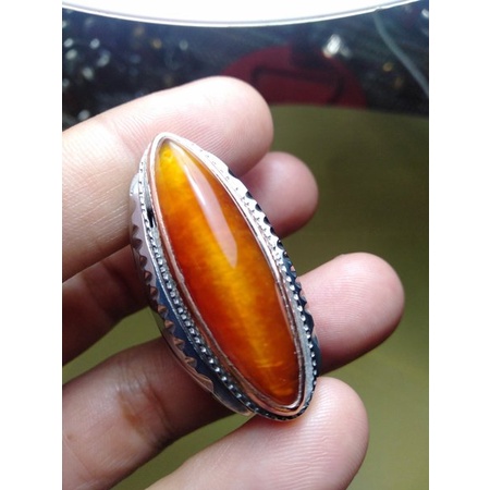 akik pandan nanas natural model rudal kode gg446