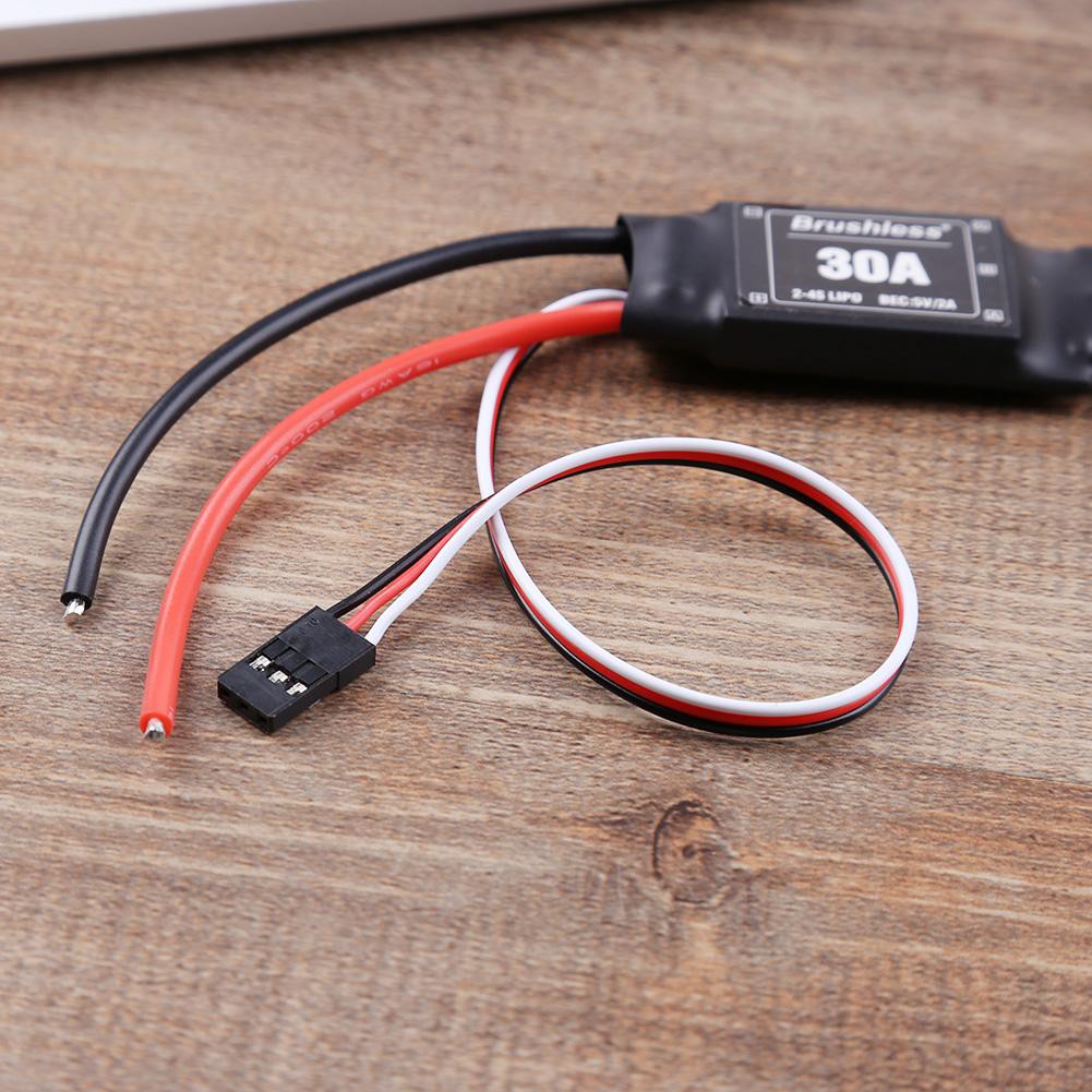 XXD 30A ESC Brushless Motor Speed Controller untuk RC Airplane Helicopter