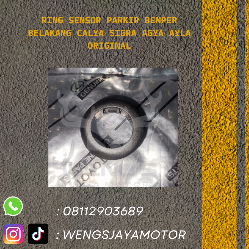 Ring Sensor Parkir Bemper Belakang Calya Sigra Agya Ayla Original