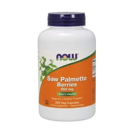 Now Foods Saw Palmetto Berries 550 Mg 250 caps - Vitamin Prostat pria