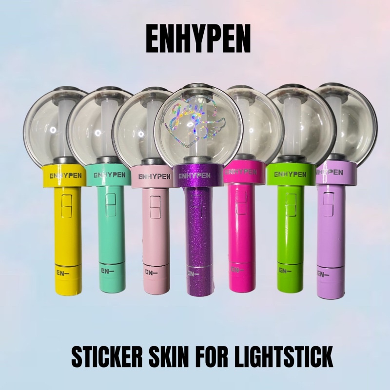 STICKER SKIN LIGHTSTICK ENHYPEN (STICKER SKIN SAJA)