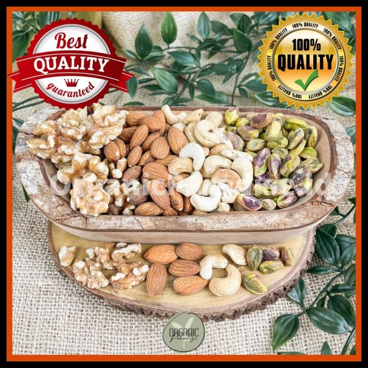 

DISKON TERBATAS !!! HEALTHY MIX NUT 500 GRAM ROASTED PREMIUM QUALITY TERLARIS