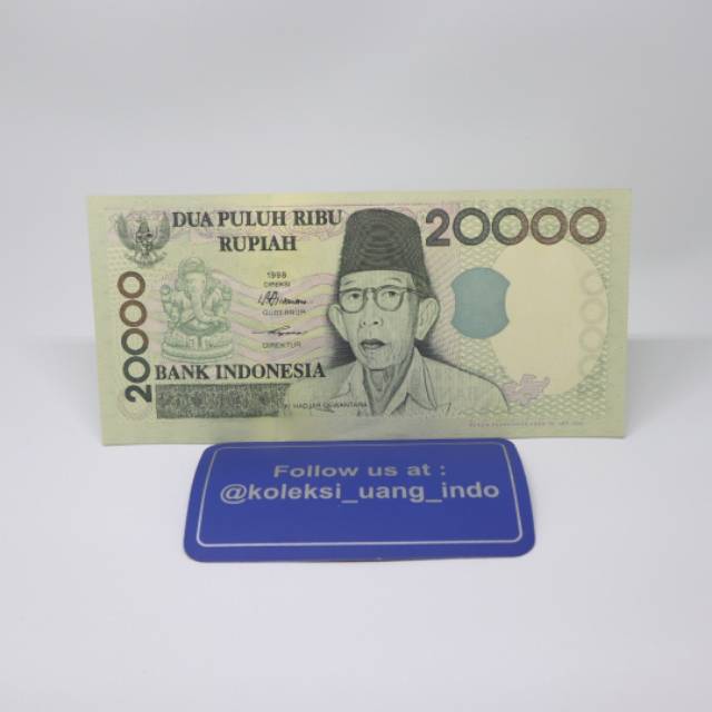 Uang 20000 Kihajar Dewantara Gress