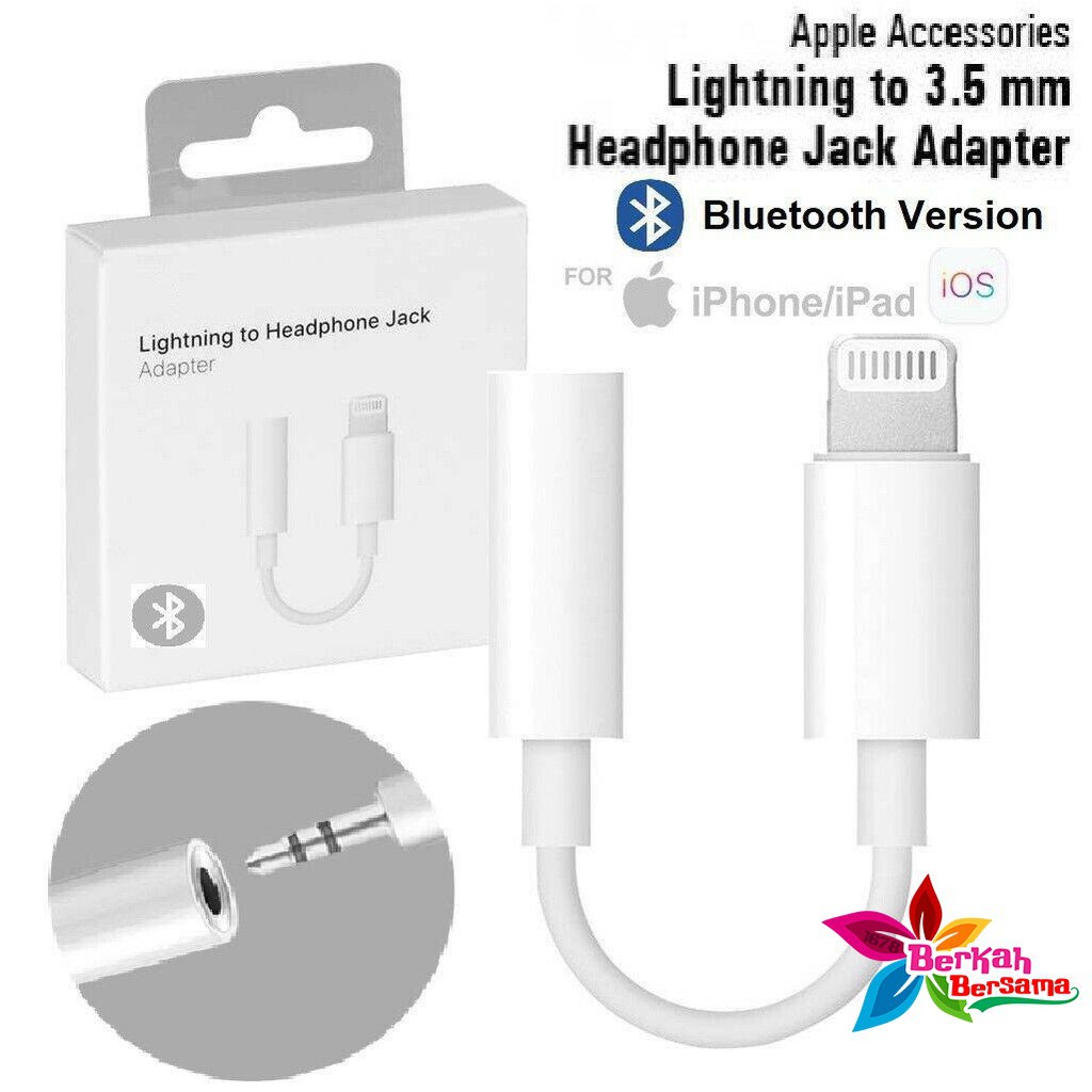BM060 J002 Convertor adapter ligthing To audio Jack 3.5MM bluetooh 1pone 7 7+ 8+ x xr 11 pro Max BB1452