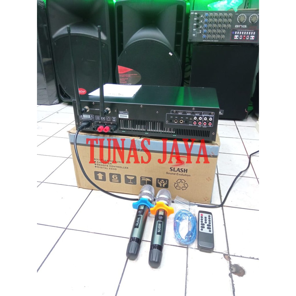 Amplifier SLASH AUDIO Digital KTV Karaoke professional