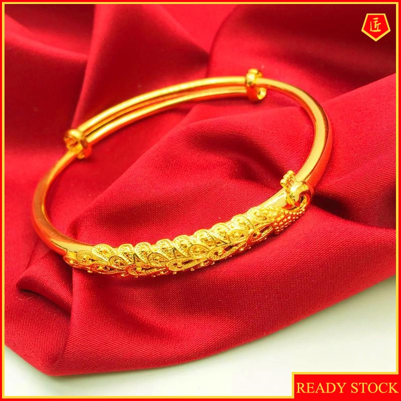 [Ready Stock]Fashion Auspicious Golden Phoenix Bracelet