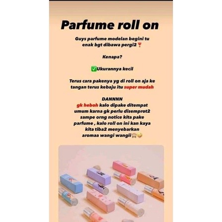 [BPOM] Geamoore perfume roll on 6ml