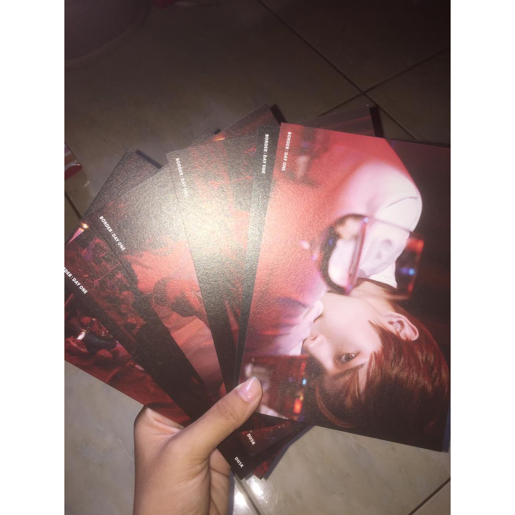 Postcard Official Enhypen border day:1