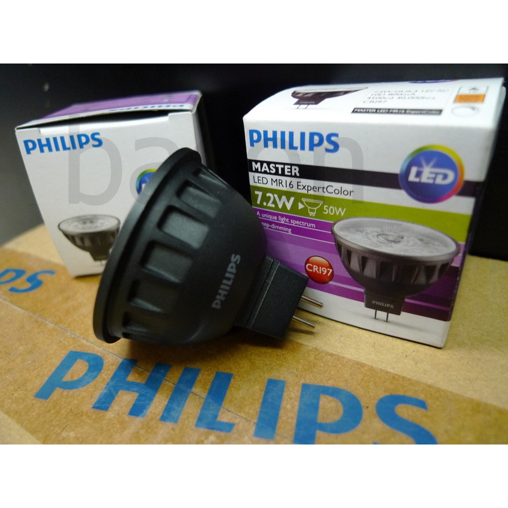 PHILIPS MASTER LED MR16 ExpertColor 7.2-50W CRI97 - Bohlam Halogen LED