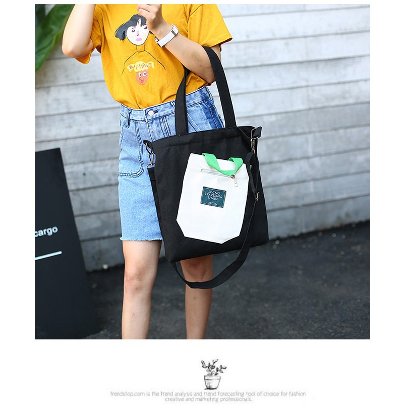 [LOGU] Totebag, Tas tote wanita, tas wanita motif modis