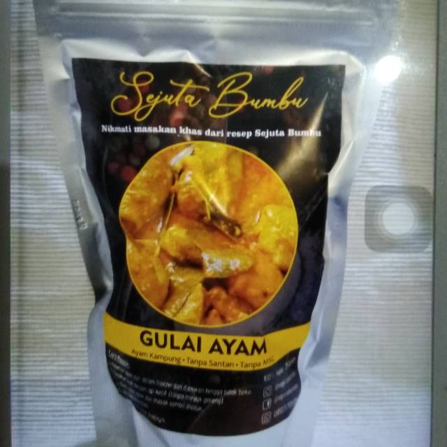 

Ayam kampungg gulai Tampa santan