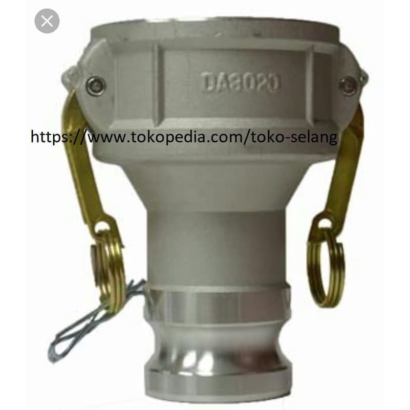 Camlock aluminium da4030 reducer 4 - 3" 40 c x 30 a CAMLOCK 40c 30a