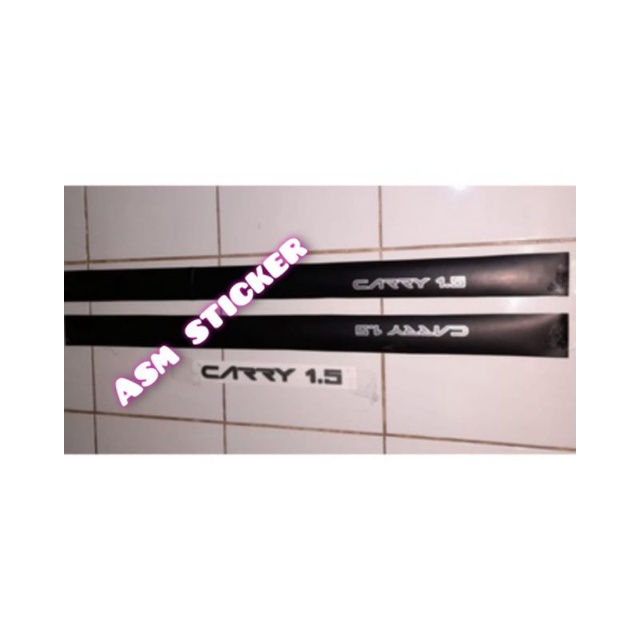 List body stiker Carry 1.5 Hitam dop pintu Futura / list body stiker Carry Futura 1.5 hitam dop pint