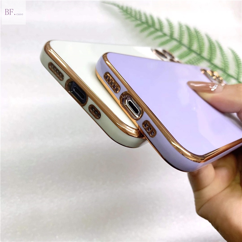 Soft Case Silikon Electroplating 6d Cover Iphone 11 12 13 Pro Max X Xr Xsmax 6 7 8 Plus 12promax