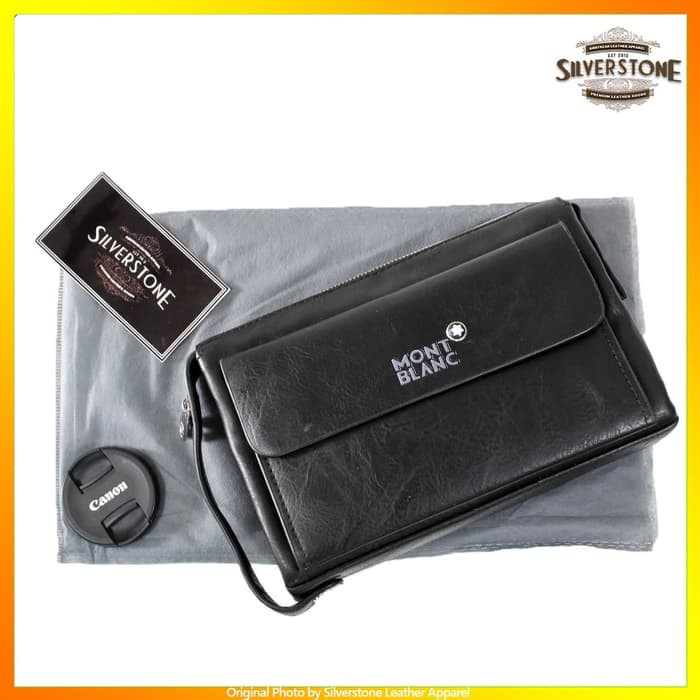 XW93 Cluctch Hand Bag Pria Motif Kulit Jeruk Supr*Me Pouch Ss19 M27R7 Handbag Cowok // Pedro Model