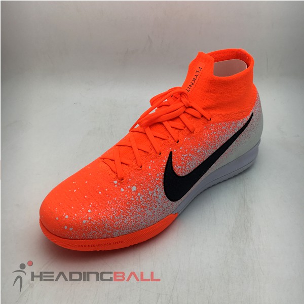 Sepatu Futsal Nike Original Superfly 6 Elite IC Crimson AH7373-801
