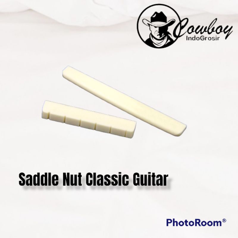 Saddle Nut Classic Nylon Saddle Nut Gitar Nylon Classic Sepasang
