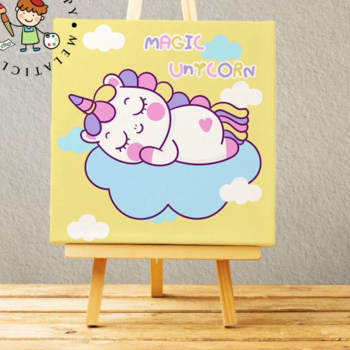 

Flash Sale PAINT BY NUMBER KANVAS 20X20 UNICORN !!