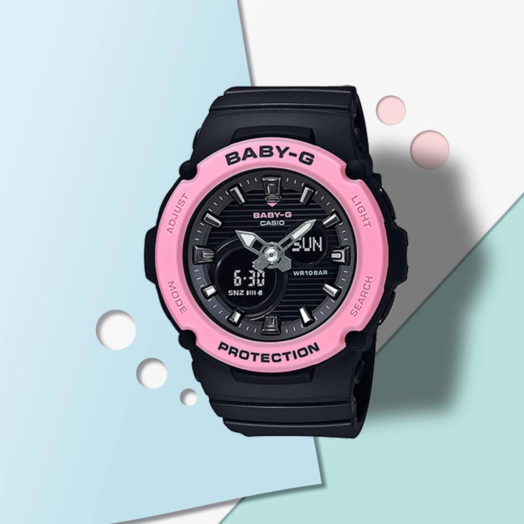 TAHAN AIR   JAM TANGAN WANITA BABY-G CASIO BGA 270 DUAL TIME / JAM TANGAN WANITA TERBARU