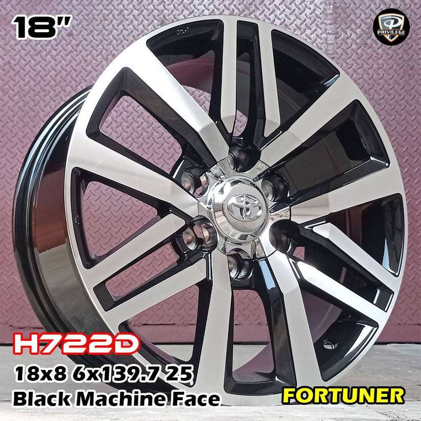 Velg Mobil Oem Fortuner Vrz Ring 18 H722D Toko Surabaya