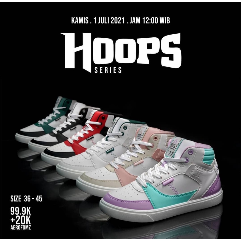 Sepatu Hoops Series Aerostreet