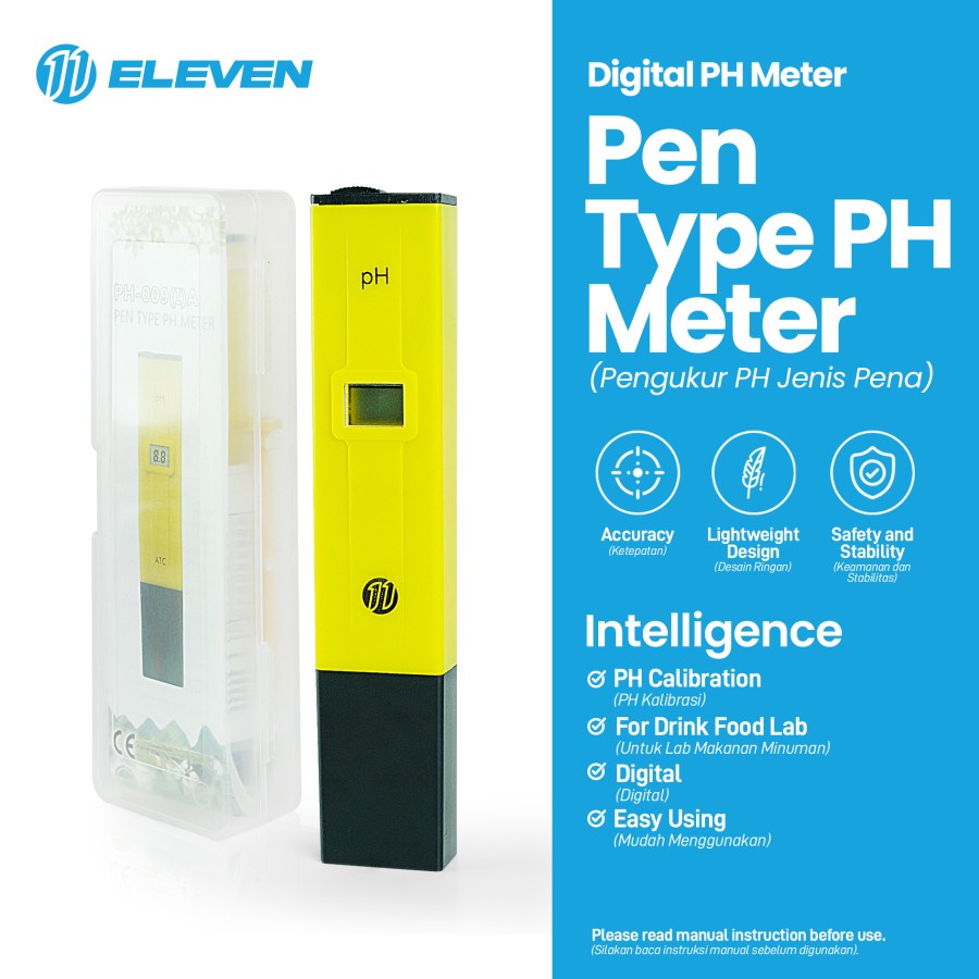 Alat Ukur PH Air Hidroponik - pH Meter digital tester asam basa cairan