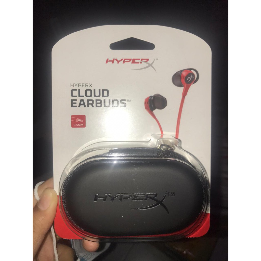 HyperX Cloud Earbuds with Carrying Case