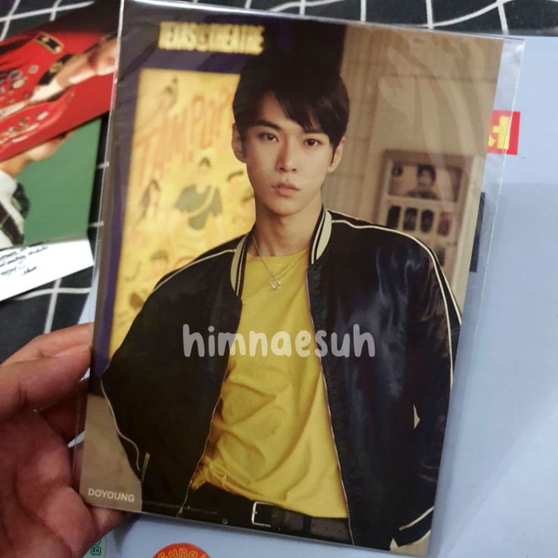 nct 127 doyoung US neocity exhibition postcard