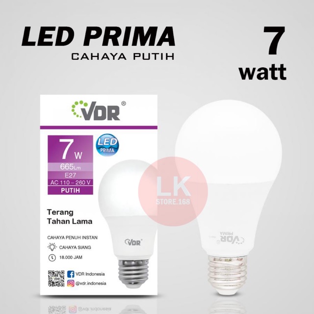 VDR LED PRIMA 7W