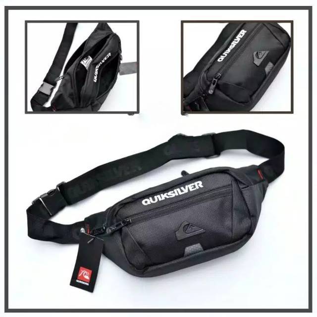 Tas Quicksilver / Waistbag Quicksilver / Tas Selempang quicksilver