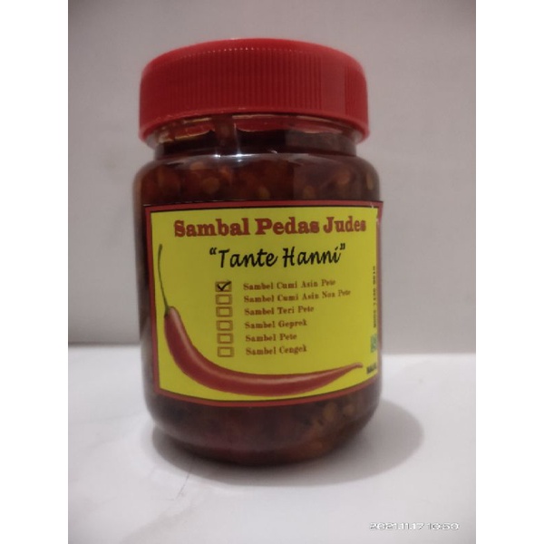 

Sambel tante hanni