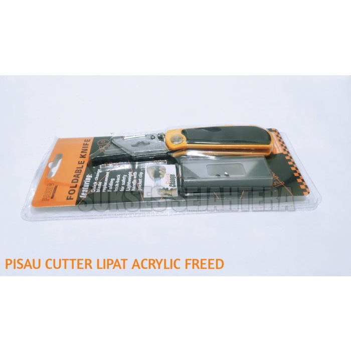 

Mantap Pisau Cutter Lipat Acrylic Freed Hot Sale
