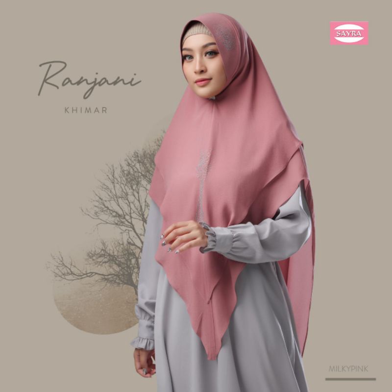 Jilbab Syari Khimar Ranjani Ori Sayra SAYRA1
