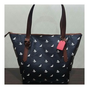 TAS FOSSIL ORIGINAL - FOSSIL MIA TOTE BLACK BIRD