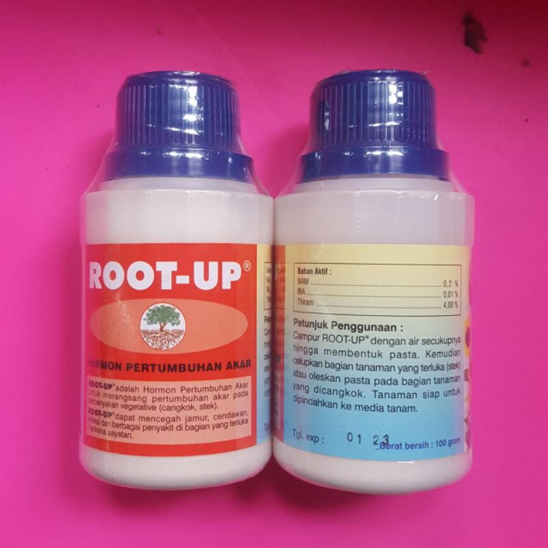 ROOT-UP BOTOL Hormon Percepat Pertumbuhan Akar Stek Batang Tanaman