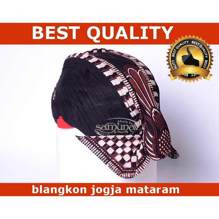 Blangkon Jogja Mataram Halus Poleng Gurdo