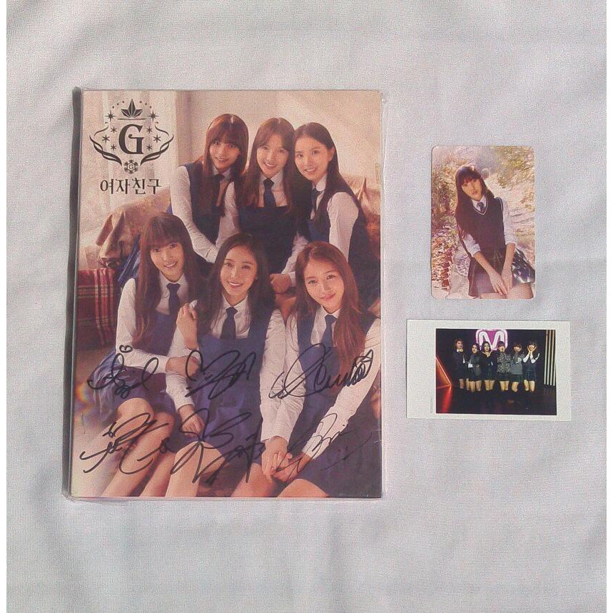 Signed Album Gfriend Snowflake