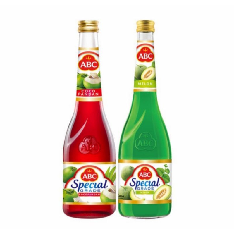 

ABC Syrup Spesial Grade Cocopandan/Melon 485ml btl