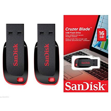 Usb flash drive SanDisk 16gb Cruzer blade original &amp; resmi - flash disk Sandisk 16gb usb 2.0