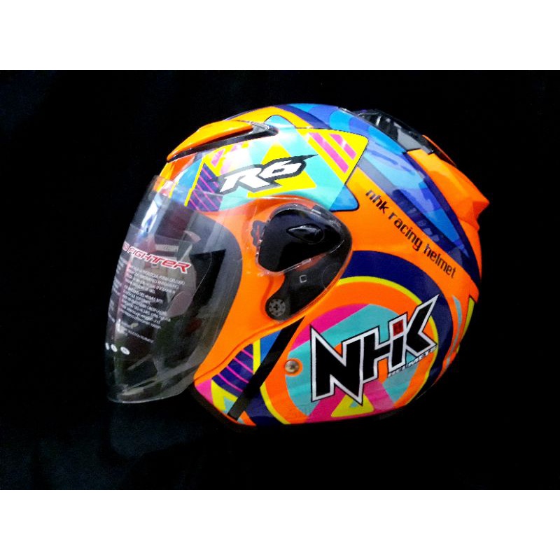 NHK HELM R6 MOTIF PIGMANT | ORANGE FLUO | NHK ORIGINAL