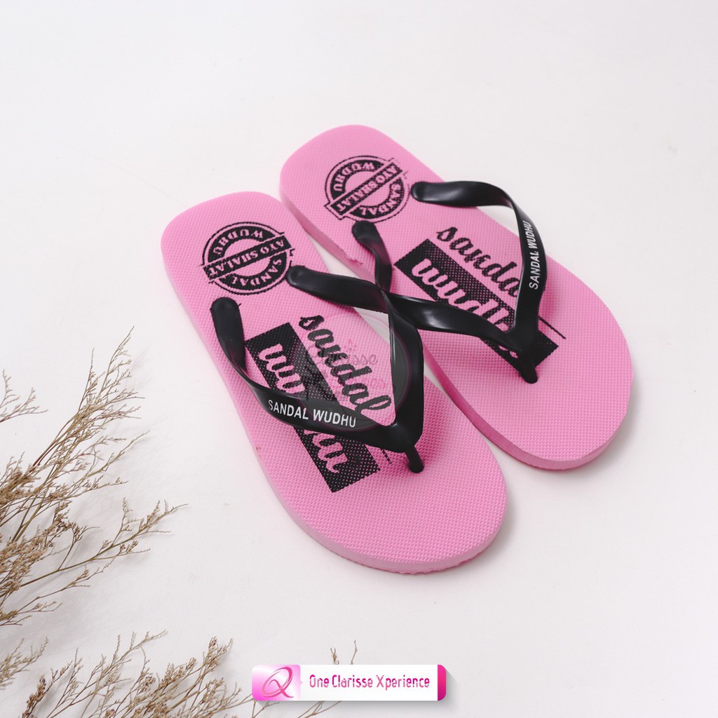 FLASH SALE Clarisse sandal wanita jepit sendal jepit pria - WUDHU MASJID WAKAF