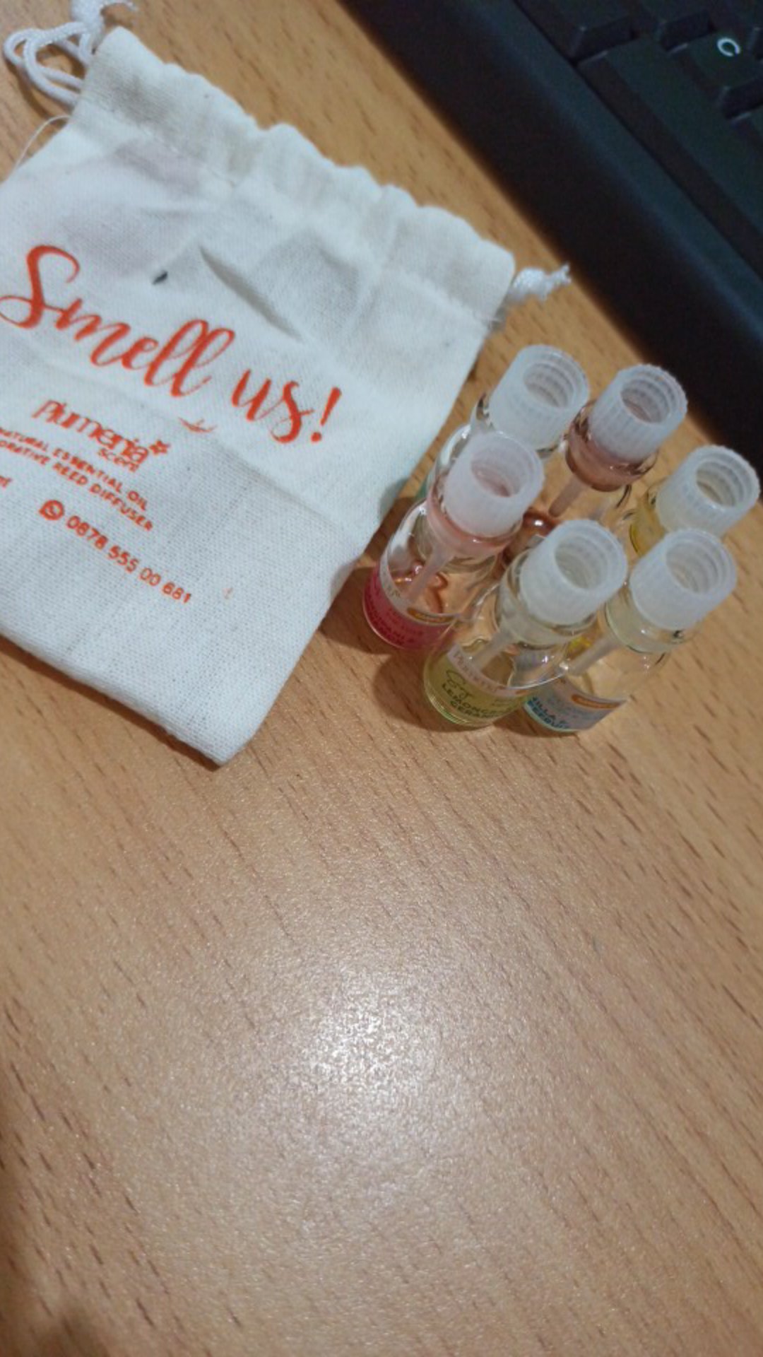 Reed Diffuser Plumeria Scent Bamboo - Senandung (pengharum Ruangan)