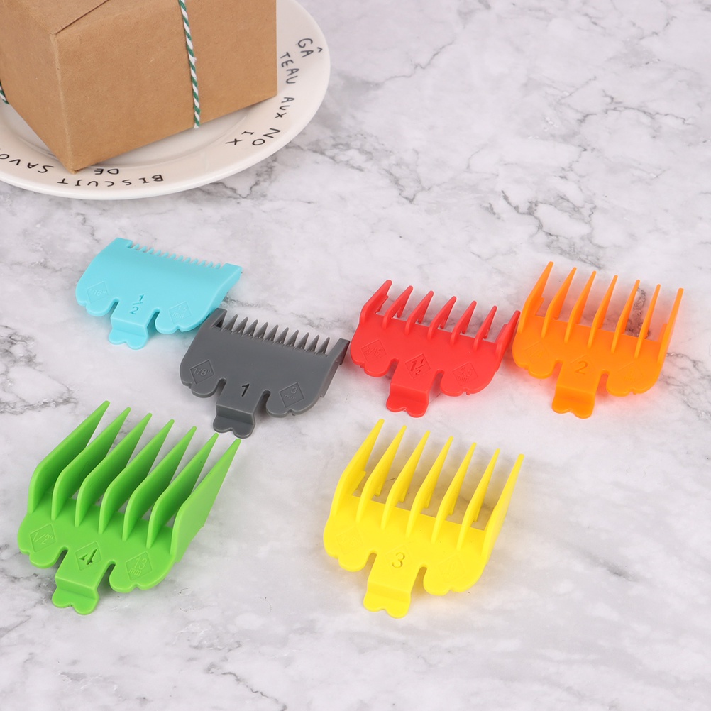 10pcs / Set Sisir Pemangkas Rambut Untuk Tukang Cukur