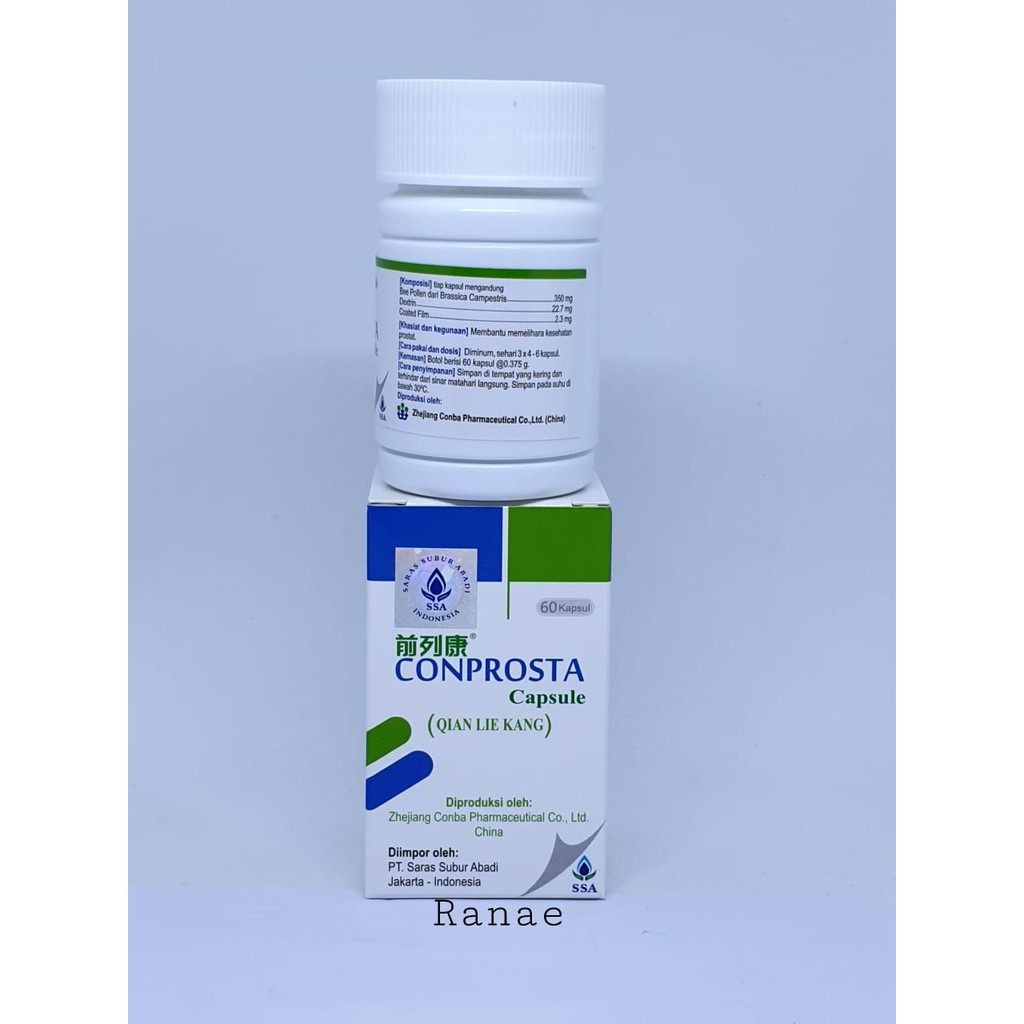 Conprosta capsule qien lie kang / qienliekang obat prostat