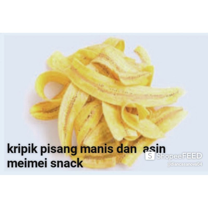 

kripik pisang manis dan asin