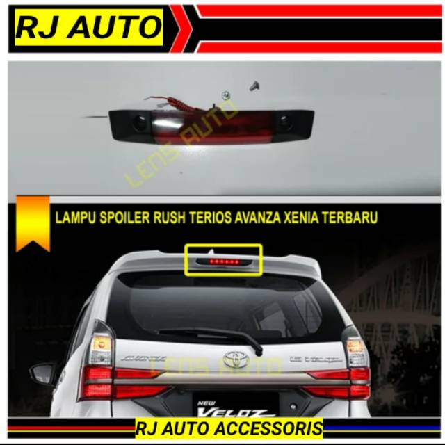 Lampu spoiler avanza xenia rush terios 2019 lampu spoiler terbaru